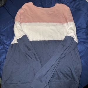 Men’s Goodfellow Color Block Original Use Crewneck Sweater